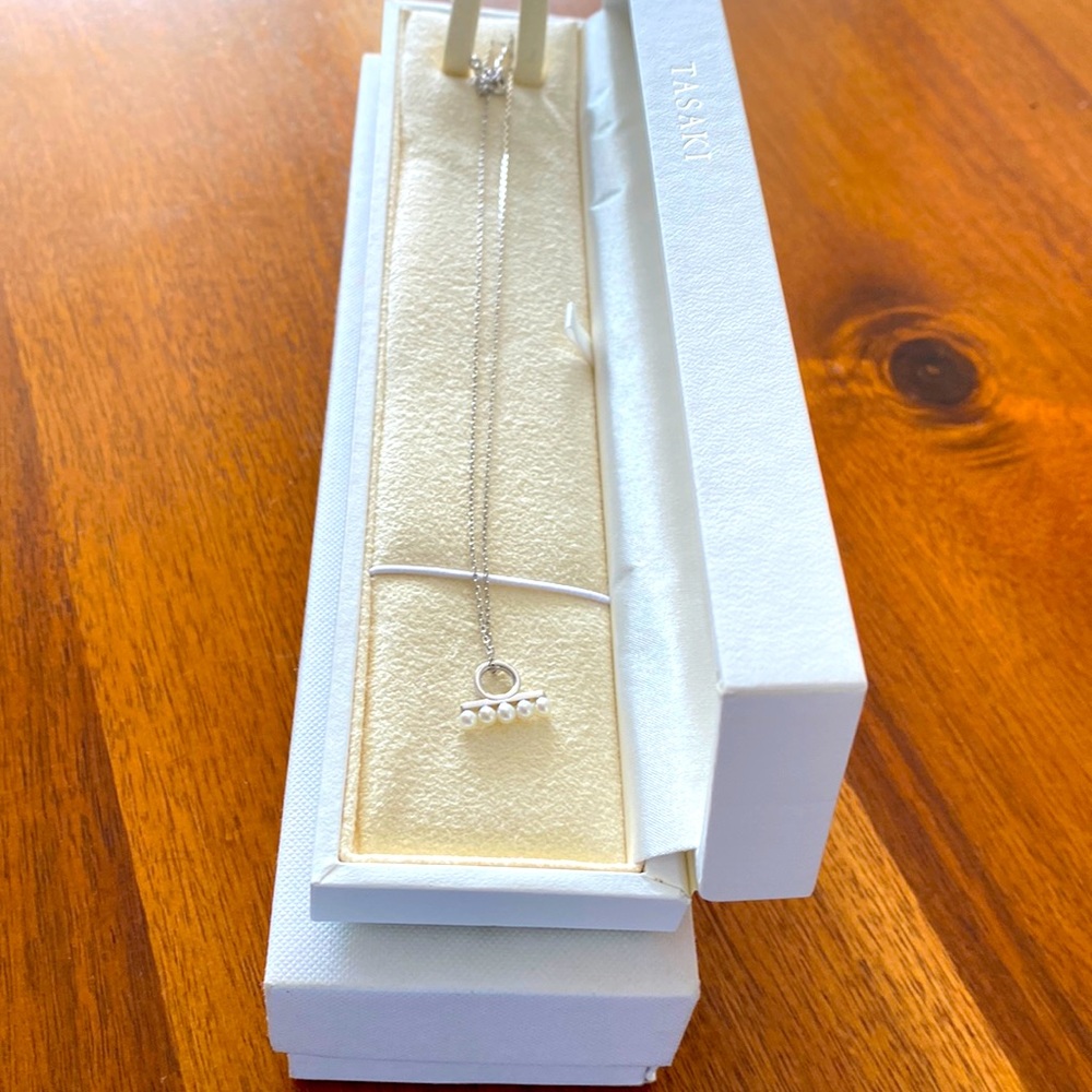 Tasaki pearl necklace